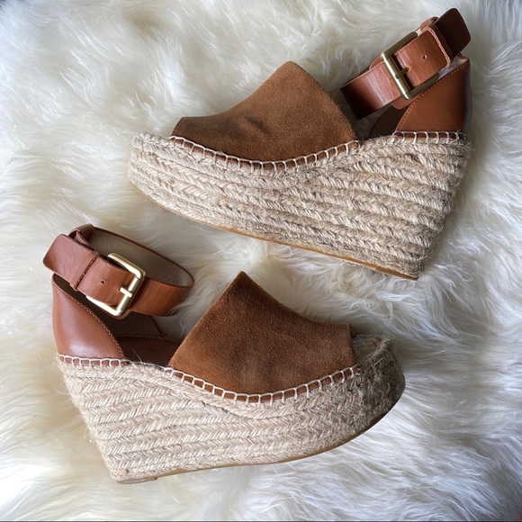 marc fisher cala platform wedge sandals